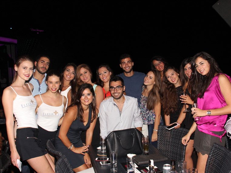Fleur De Lys during Loubnaniyoun Fun Raising Party at SKYBAR